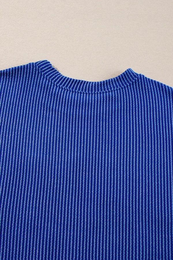 Long Sleeve Tops | Bluing Corded Game Day Graphic Long Sleeve Top - Women - Image 7