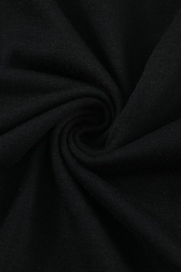 Sleeveless Tops | Black Solid Color Basic Crew Neck Tank Top - Women - Image 6