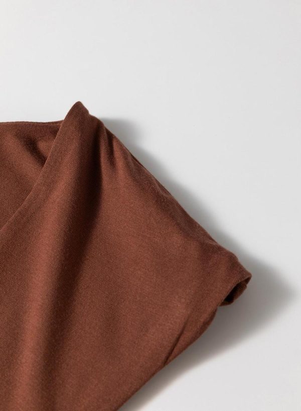Sleeveless Tops | Coffee Solid Color U Neck Slim Fit Tank Top - Women - Image 4