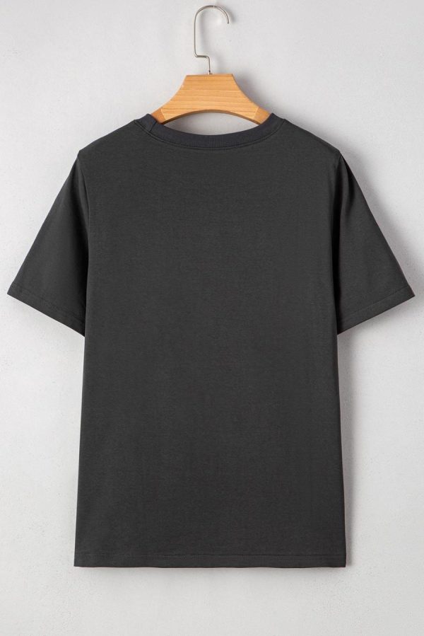 T Shirts | Dark Grey Rise With The Sun Graphic Tee - Women - Image 5