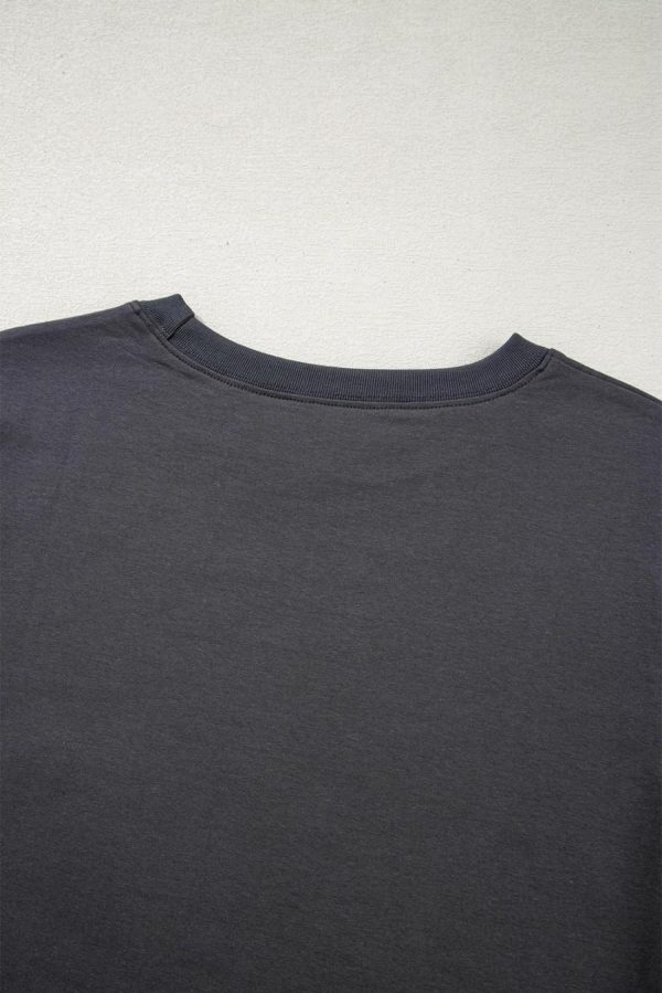 T Shirts | Dark Grey Rise With The Sun Graphic Tee - Women - Image 7